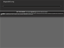 Tablet Screenshot of dagnabit.org